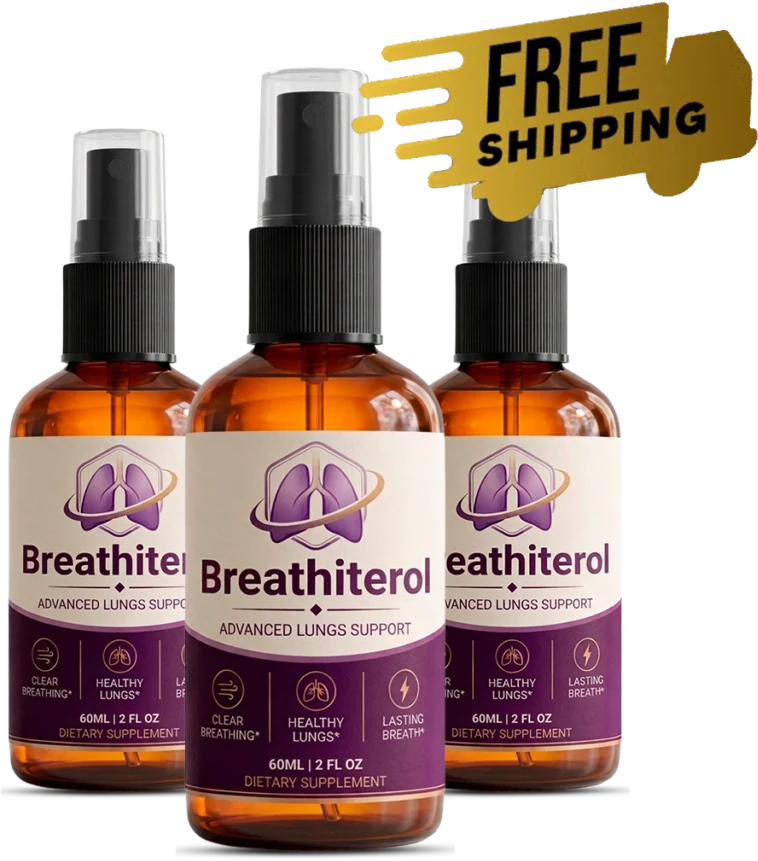 Breathiterol 3 bottle package